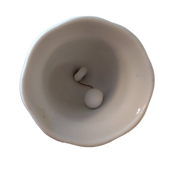 Nativity Holiday Christmas Baby Jesus Joseph Mary 5 Inch Tall Porcelain Bell CB3 - Picture 5 of 5